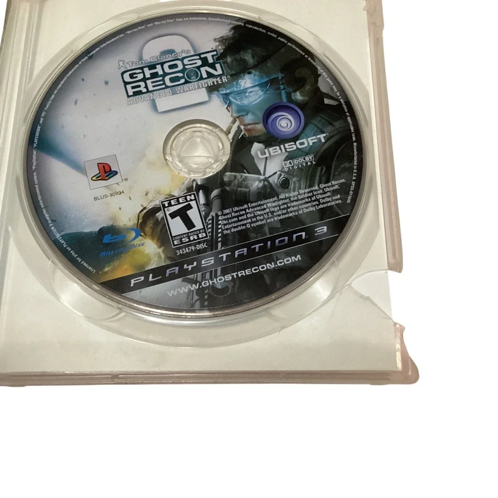Tom Clancy's Ghost Recon Advanced Warfighter 2 Sony PlayStation 3 PS3 BLUS-30034